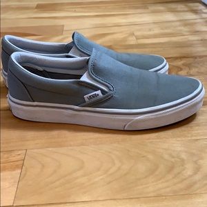 VANS Slip on grey size 7 Women’s/ 5.5 Men’s